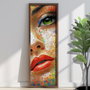 Wallity Pintura Decorativa EMR084 Multicolor en MDF con Marco
